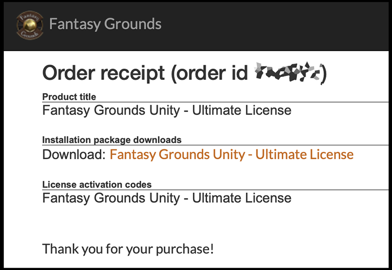 fantasy grounds ultimate license